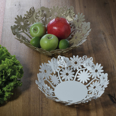  Arti e Mestieri - Margherite - Centro tavola piccolo in metallo dal design moderno ed elegante - SKU: 0VA3799 