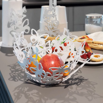 Arti e Mestieri - Farfalloso - Centrotavola grande in metallo dal design moderno - SKU: 0VA3902
