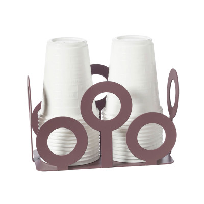  Arti e Mestieri - Bollicine - Porta bicchieri in metallo per bicchieri di plastica - SKU: 0VA5045 