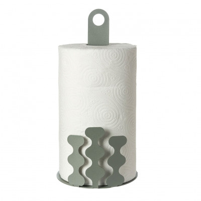 Arti e Mestieri Nori Porta scottex in metallo di design da cucina Colore: Giada