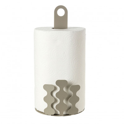 Arti e Mestieri Nori Porta scottex in metallo di design da cucina Colore: Sabbia
