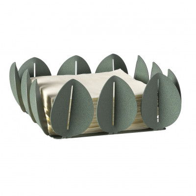  Arti e Mestieri - Ficus - Porta tovaglioli da tavola in metallo - SKU: 0PS5156 