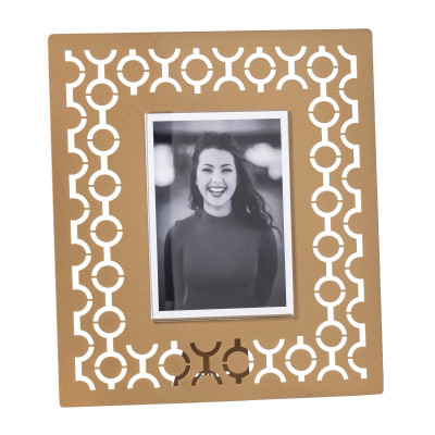 Arti e Mestieri - Mayfair - Portafoto grande da tavolo dal design moderno in metallo - Foto 9x12 - SKU: 0PF3920