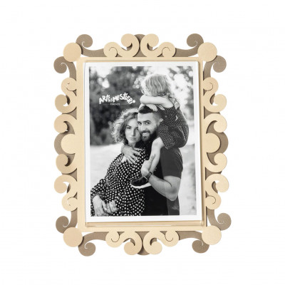 Arti e Mestieri - Koko - Portafoto grande in metallo di design - Foto 13x18 - SKU: 0PF5207