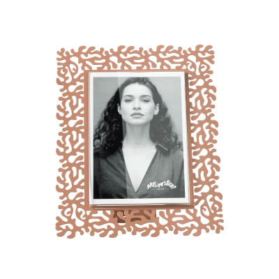 Arti e Mestieri - Corallo - Portafoto piccolo dal design moderno - Colore: Moka - SKU: 0PF5029C173