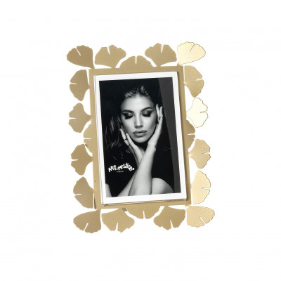 Arti e Mestieri - Ginkgo - Portafoto piccolo in metallo di design - Foto 10x15 - SKU: 0PF5194