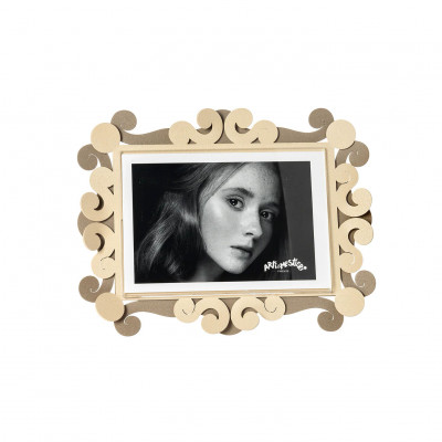Arti e Mestieri - Koko - Portafoto piccolo orizzontale in metallo di design - Foto 10x15 - SKU: 0PF5209