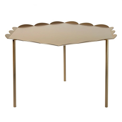 Arti e Mestieri - Merletto - Tavolino da soggiorno dal design moderno esagonale - SKU: 0TA3988