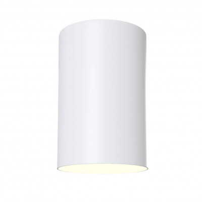 Maytoni - Slim - Faretto da Soffitto in alluminio verniciato in stile moderno - Colore: Bianco - 1 Lampadina GU10 50W - Gradi Kelvin 4000k Luce Naturale - IP20 - SKU: C014CL-01W