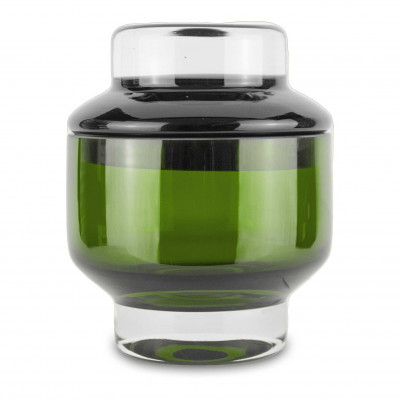 Baci Milano Vesti la tavola Centrotavola in vetro Fashion Colore: Verde
