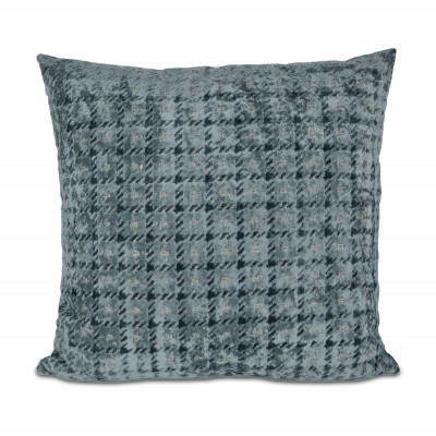Baci Milano - Sartoria - Cuscino dalle linee moderne in velluto 60x60 Jacquard - Colore: Grigio - SKU: CUS60.SAR04
