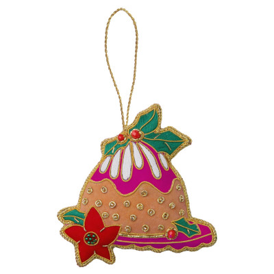  Baci Milano - Decorazione per albero di natale dolce ricamato a mano - Colore: Multicolore - SKU: XDEC.NAT06 