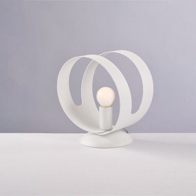 Be Light Peter Lampada da comodino con struttura moderna in metallo Colore: Bianco