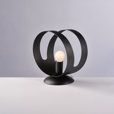 Be Light - Peter - Lampada da comodino con struttura moderna in metallo - 1 Lampadina E14 42W - IP20 - SKU: BL306-LT