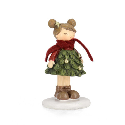  Bizzotto - Tracey - Addobbo per albero di natale con bimba in piedi - Colore: Multicolore - SKU: B0980123 