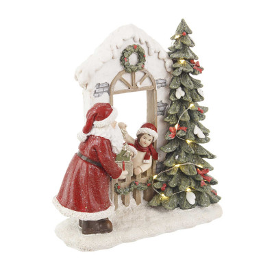  Bizzotto - Marien - Casa con babbo natale e bambini - Colore: Multicolore - SKU: B0935201 