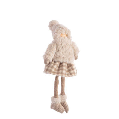  Bizzotto - Dianne - Decorazione natalizia pendaglio con bimba - Colore: Beige - SKU: B0980156 