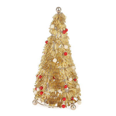  Bizzotto - Chase - Decorazione per tavola con pino chase - Colore: Oro - SKU: B0980421 