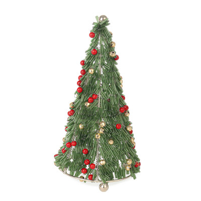  Bizzotto - Chase - Decorazione per tavola con pino chase - Colore: Verde - SKU: B0980426 