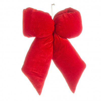  Bizzotto - Linsey - Fiocco per albero di natale - Colore: Rosso - SKU: B0980750 