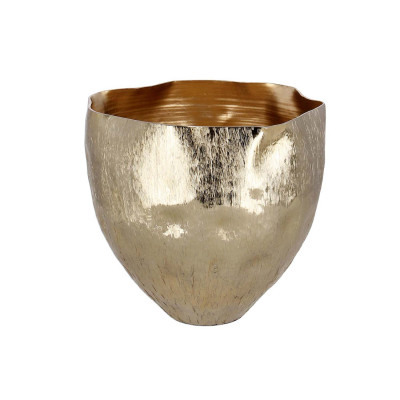 Bizzotto Brighty Portavaso piccolo in alluminio Colore: Oro