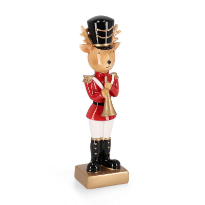  Bizzotto - Cathal - Saldatino con viso di renna con trombetta - Colore: Multicolore - SKU: B0979602 