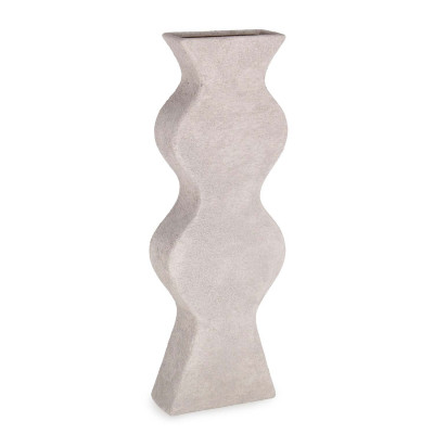 Bizzotto Helmut Vaso in ceramica di desgin Colore: Grigio Chiaro