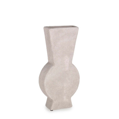 Bizzotto Helmut Vaso in ceramica irregolare Colore: Grigio Chiaro