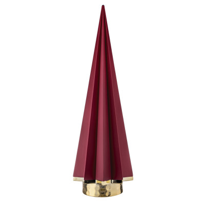 Bongelli Preziosi Albero di natale grande stilizzato in marmorino Colore: Rosso
