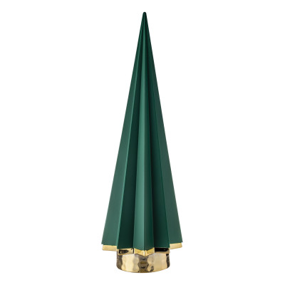 Bongelli Preziosi Albero di natale medio stilizzato in marmorino Colore: Verde