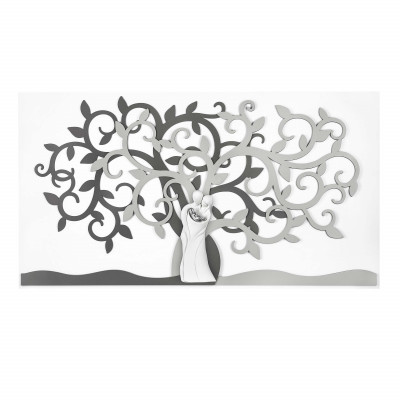 Bongelli Preziosi - Albero della Vita - Capezzale piccolo in legno con sacra famiglia dal design moderno ed elegante - SKU: ME2460/2