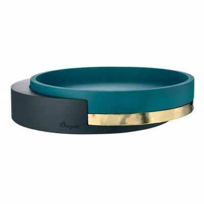 Bongelli Preziosi Centrotavola grande in marmorino dal design moderno Colore: Ottanio