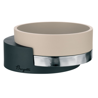 Bongelli Preziosi Centrotavola piccolo in marmorino dal design moderno Colore: Nocciola