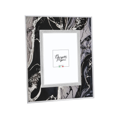 Bongelli Preziosi - Cornice portafoto dal design moderno ed elegante - Colore: Argento - Foto 13x18 - SKU: CR420/AG