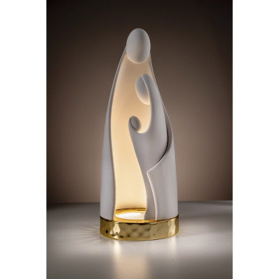 Bongelli Preziosi Lampada a led grande con sacra famiglia Colore: Oro