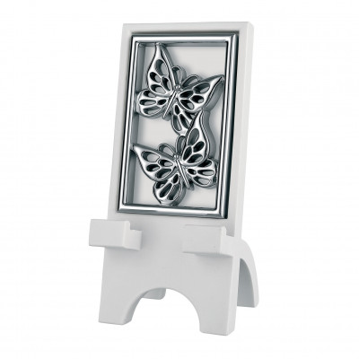 Bongelli Preziosi Portacellulare elegante con farfalle in rilievo Colore: Argento