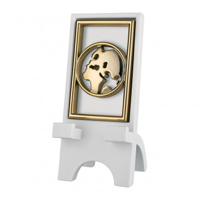Bongelli Preziosi Portacellulare elegante con mappamondo in rilievo Colore: Oro