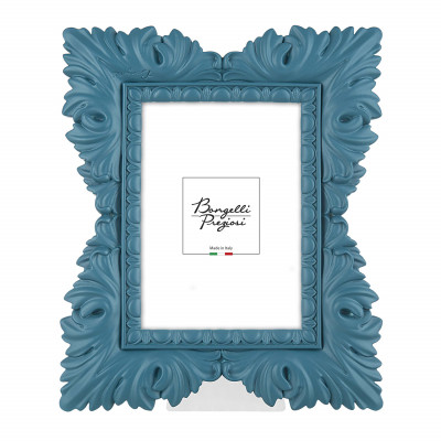 Bongelli Preziosi - Barocco - Portafoto da tavolo rettangolare in marmorino dal design moderno ed elegante - Foto 15x20 - SKU: ME2358/