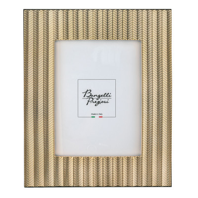 Bongelli Preziosi - Portafoto dal design moderno con cornice in marmorino - Foto 15x20 - SKU: ME2482