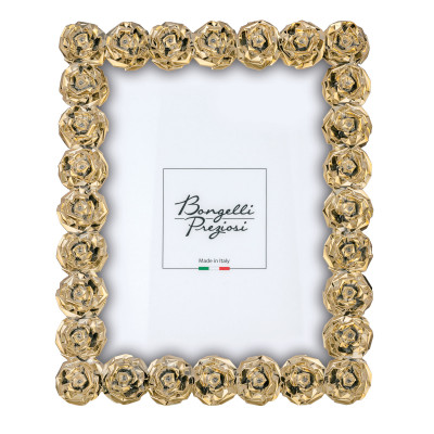 Bongelli Preziosi - Portafoto grande con cornice in marmorino dal design moderno - Foto 18x24 - SKU: ME2490/2
