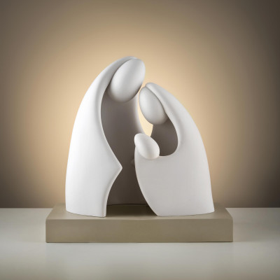 Bongelli Preziosi Scultura con la natività natalizia dal design moderno Colore: Nocciola