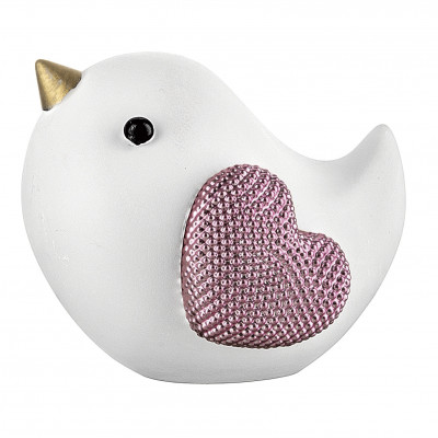 Bongelli Preziosi - Animaletti - Scultura con uccellino in marmorino - SKU: ME2720