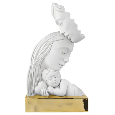 Bongelli Preziosi Family Scultura media in marmorino dal design moderno Colore: Oro