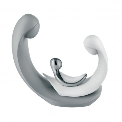 Bongelli Preziosi Scultura natalizia con sacra famiglia piccola Colore: Grigio