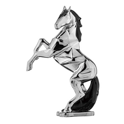 Bongelli Preziosi Cavalli Scultura piccola in marmorino dal design moderno Colore: Argento