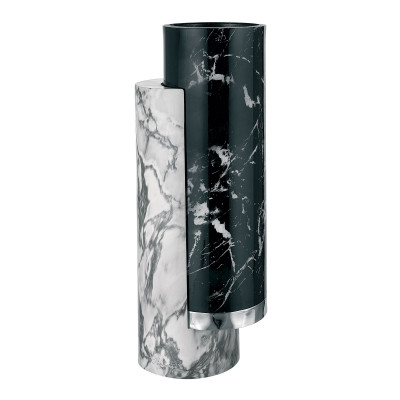 Bongelli Preziosi Vaso in marmo dal design moderno Colore: Argento