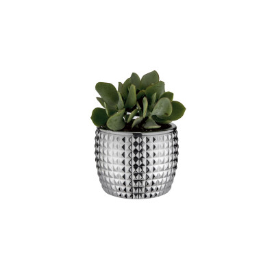 Bongelli Preziosi - Diamond - Vaso in marmorino piccolo dal design elegante - Colore: Argento - SKU: ME2681/1AG
