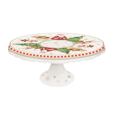  Brandani - Racconti - Alzata per dolci in porcellana - Colore: Multicolore - SKU: B84801 