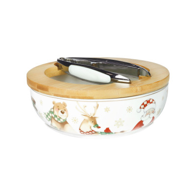  Brandani - Racconti - Ciotola portanoci in porcellana - Colore: Multicolore - SKU: B84795 