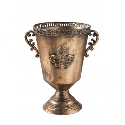  Brandani - Coppa per champagne in metallo dal design elegante - Colore: Bronzo - SKU: B84204 